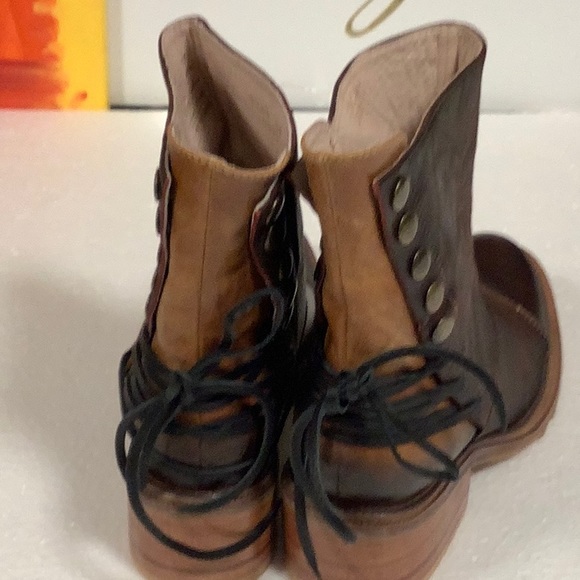 TodouncueNto size 37 ankle boots in tan/brown - Picture 3 of 4